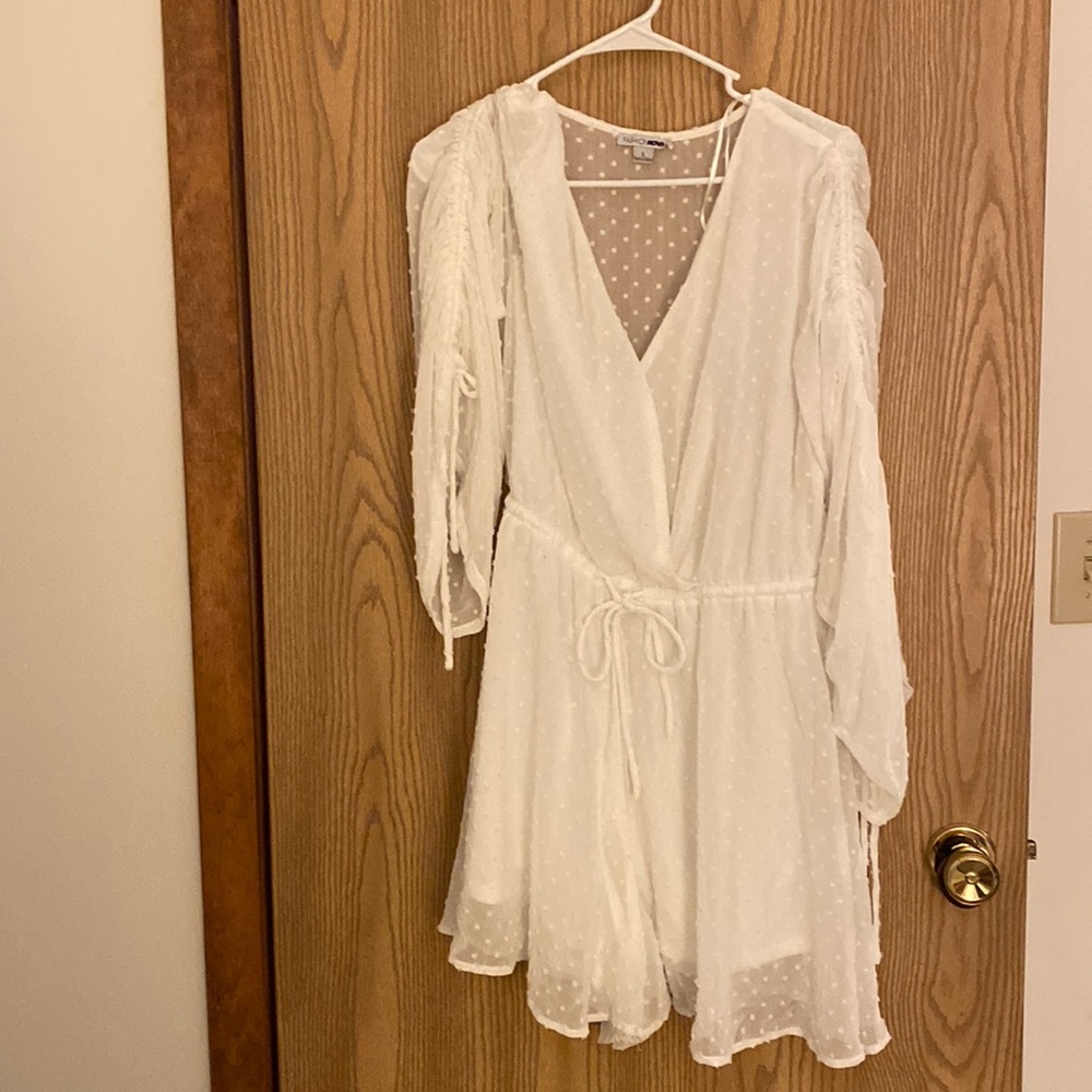 White Romper